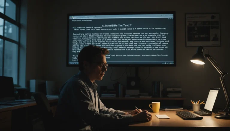 texte invisible à copier-coller
