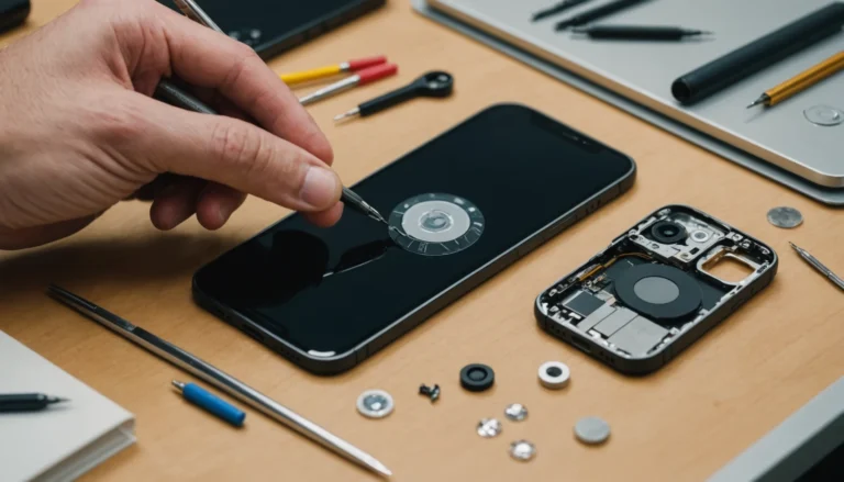 réparation vitre arrière iphone 12 mini