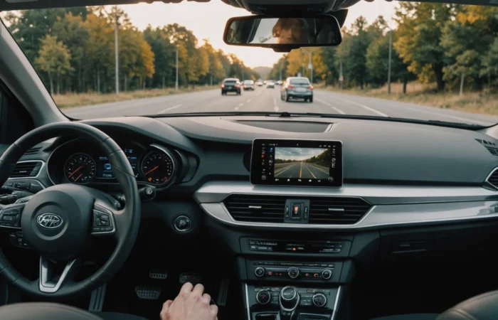 camera voiture interieur